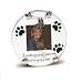   - Yorkshire Terrier Clip Dog Photo Frame with Yorkie Charm