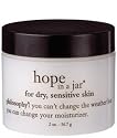 philosophy | hope in a jar: dry, sensitive | for dry, sensitive skin