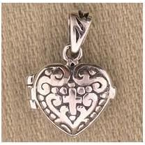 Heart Prayer Box Necklace