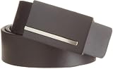 Reward Mens Reversible Matte Plaque Buckle Belt