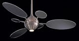Minka-Aire Fans F596-BN 54 Cirque Contemporary Brushed Nickel Ceiling Fan w/ Light & Wall Ctrl