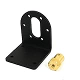 uxcell 37mm DC Geared Motor Mounting Bracket Holder + 6mm Hex Coupling