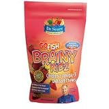 Dr. Sears Brainy Kidz Go Fish Omega-3 Soft Chews for Childrens - 30/Pack