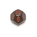 Chessex Opaque 16mm Black and red d12