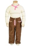 Bebini Sweater and Cords Set in Mesh Gift Bag