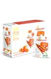 Happy Baby Organic Stage 1 Baby Food, Starting Solids, Carrots, 3.5 oz (Pack of 8)