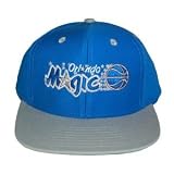 NBA Retro Orlando Magic Snapback Hat Cap - 2 Tone Blue Grey