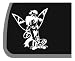 Devil Tinkerbell Car Decal / Sticker