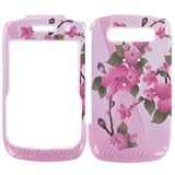 Blackberry Curve 8900 Hot Pink Flowers w/Green Petals Hard Snap-On Protector Case Faceplate Reviews