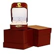 Cranberry Leatherette W/Gold Latch $1.72 Each Item#7501Mrn-Wht (PRICED 1 DOZ.PER CTN.)