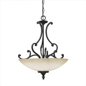 Wisteria Pendant in Sable Bronze