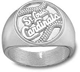 Atlanta+Braves+Pierced+%26quot%3BBaseball%26quot%3B+Mens+Ring+Size+10+1%2F2+%2D+Sterling+Silver+Jewelry