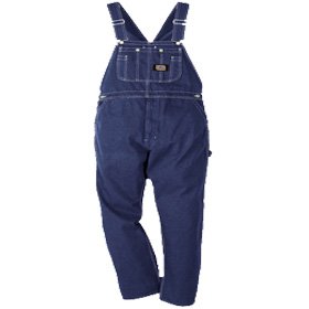 Kids Big Smith Unlined Rinsed Bib Overalls, Sizes 4-7