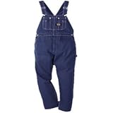 Kids Big Smith Unlined Rinsed Bib Overalls, Sizes 4-7