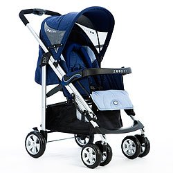 Waltz Single Stroller in Blueberry Waves