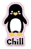Krisgoat - Chill Penguin - Sticker / Decal