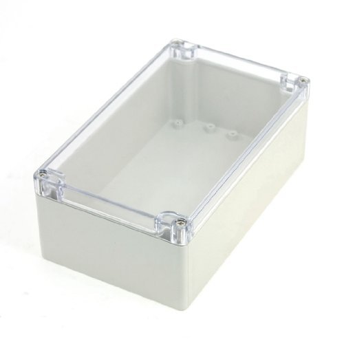 Waterproof Sealed Power Junction Box 200mmx120mmx75mm w Clear Cover