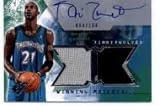 2004-05 SPx Winning Materials Autographs #WMA-KG Kevin Garnett - Minnesota Timberwolves (Autographed - Serial #d to 100) (Basketball Cards)