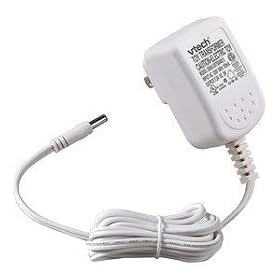 Vtech AC Adapter Innotab Mobigo Vreader 7.5 V Wall Adaptor in White: Toys &amp; Games