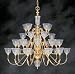 Wilshire Lighting W3929/30 Enchantment 30 Light Chandelier