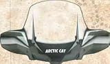 New Genuine Arctic Cat ATV Accessories / WINDSHIELD / CLEAR W / BLACK ACCENT / 1996 through 2008 FULL SIZE MODELS / pt # 0436-979