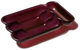 Alessi - Concavo Cutlery Holder Red AM30 R