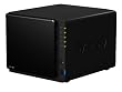 Synology DiskStation 4-Bay (Diskless) Network Attached Storage DS412+ (Black)