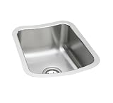 Elkay MYSTIC1516 The Mystic Stainless Steel Kitchen Sink Lustrous Satin 1 Basins