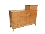 AFG Molly Combination Dresser / Changing Table - Pecan AFG Molly Combination Dresser / Changing Table - Pecan