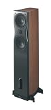 MB Quart Alexxa S-One 3-Way 180W Floorstanding Speaker, Cherry w / Black