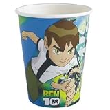 8 Gobelets Ben 10 - Anniversaire Enfant - Goûter enfant