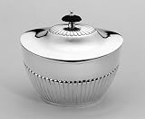 Gebäckdose Queen Anne B 17 cm, Sterlingsilber, Echtsilber, Silber 925