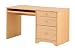 Canwood Single Pedestal Desk - Natural