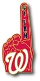 Washington Nationals #1 Fan Pin