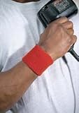 NuLine Univ Size Black Pair Wrist Sweat Bands
