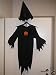 Kinderkostüm Nr. 26 * Hexe Zauberin Größe 116 * Hut - Kette - Schminke - Kleid * Karneval Fasching