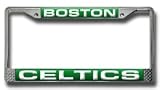 Boston Celtics NBA Laser Cut Chrome License Plate Frame