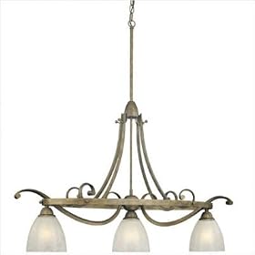 Empress Kitchen Island Lighting in Artisan Bronze