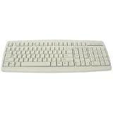 107KEY PS2 KB-858B Entry Level Keyboard Black with Pwr Sleep Wake