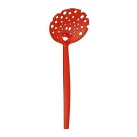 Koziol Design Donna Round Strainer Spoon, Red by Koziol