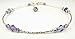 Damali .925 Sterling Silver Anklets Tanzanite -
