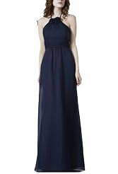 Halter Corset Empire   Waistline Evening Dress/Prom Dress 