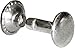 Springfield Leather Company's Nickel Plate Medium Double Cap Rivets 100pk