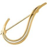 14K White Gold Brooch