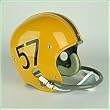 1957-1964 Iowa Hawkeyes Authentic Replica Throwback NCAA Football Helmet