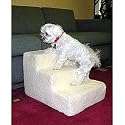 Pet Stairs - Lulu's Ladder - Four Steps (White) (16"H x 14"W x 24"D)