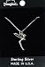 Disney Tinkerbell Sterling Silver Charm Necklace