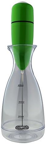Battery Powered Electric Milk Frother (Includes Clear Frothing Jar) by Milk Frother Set