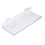 Apollo SB93229Q Apollo Showit! Slotwall Display Systems Shelf, 16"W X 6"D X 1-1/4"H, Clear