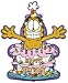 Search : Garfield in Cake Happy Birthday 40" Balloon